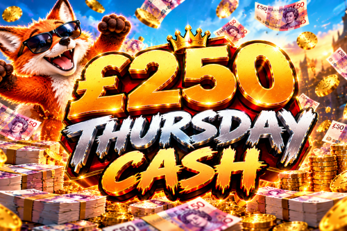 £250 Thursday Cash AUTO-WIN 29/10