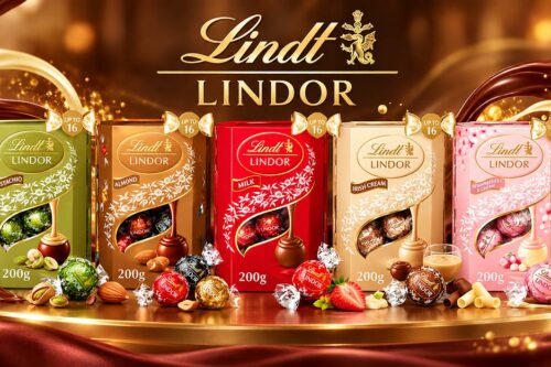 Lindt LINDOR Chocolate Box Selection 5x200g-AUTO WIN 20/10