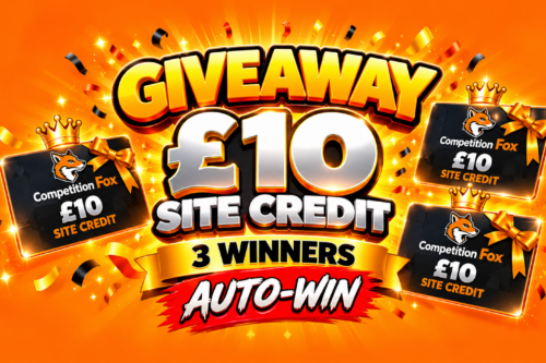 GIVEAWAY £10 SITE CREDIT 3 WINNERS AUTO-WIN