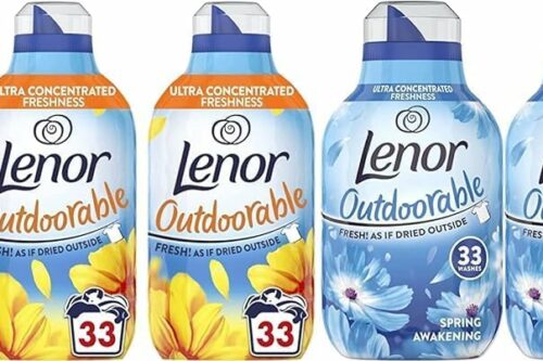 LENOR OUTDOORABLE ULTRA CONCENTRATED FABRIC CONDITIONER MIXED SCENT BUNDLE PACK OF 6- AUTO WIN 12/10
