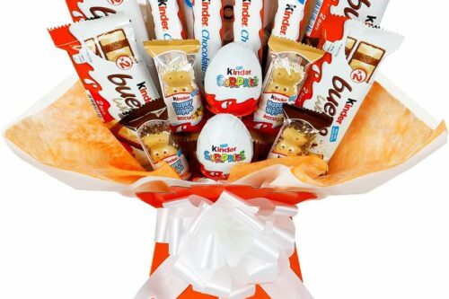 Chocolate Bouquet Hamper Full of Kinder Chocolate - The Perfect Chocolate Gift-AUTO WIN 07/10