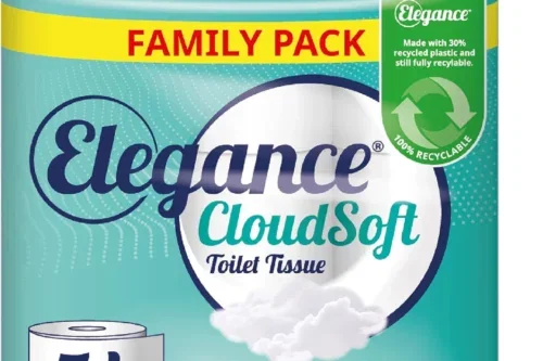 ELEGANCE CLOUD SOFT TOILET ROLL – BULK BUY PACK OF 54 ROLLS – SOFT, 2-PLY- AUTO WIN 21/10