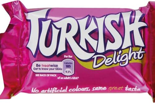 Turkish Delight Chocolate Bar 51g (Pack of 21)-AUTO WIN