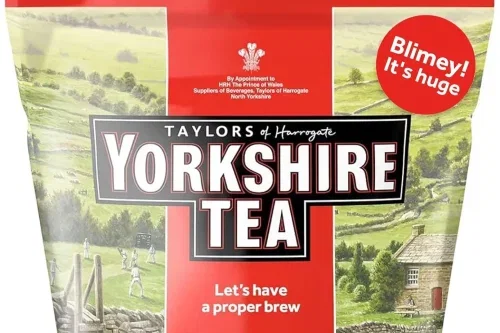 YORKSHIRE TEA, TOTAL 1040 TEA BAGS-AUTO WIN 31/10