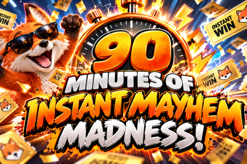 90 MINUTES OF INSTANT MAYHEM MADNESS! £50 JACKPOT AUTO-WIN 23/10