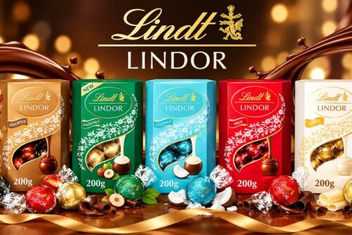 Lindt LINDOR Chocolate Box Selection 5x200g-AUTO WIN 28/10