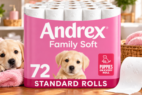 ANDREX FAMILY SOFT TOILET TISSUE 72 ROLLS-AUTO WIN 20/10