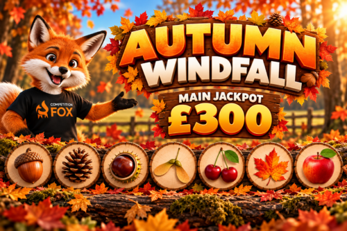 AUTUMN WINDFALL- MAIN JACKPOT £300 - AUTO WIN 15/10