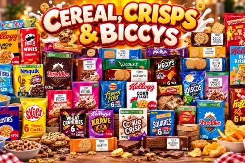 CEREAL, CRISPS & BISCUITS CUPBOARD FILL AUTO-WIN 21/10