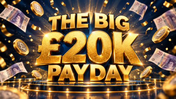 THE BIG £20K PAYDAY – 28/10