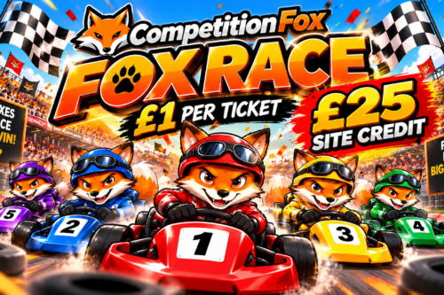 £1 TAKES £25 SITE CREDIT FOX RACE AUTO WIN 12/10