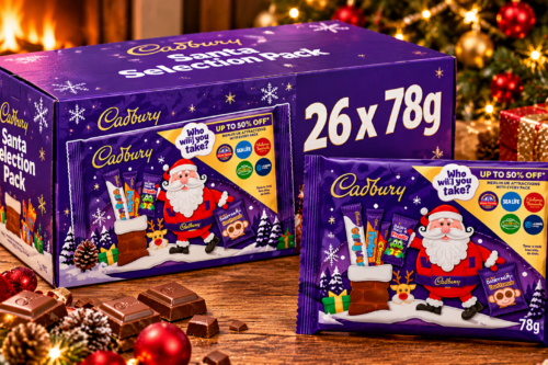 CADBURY CHOCOLATE SELECTION PACK 78G (BOX OF 26) AUTO-WIN 18/10