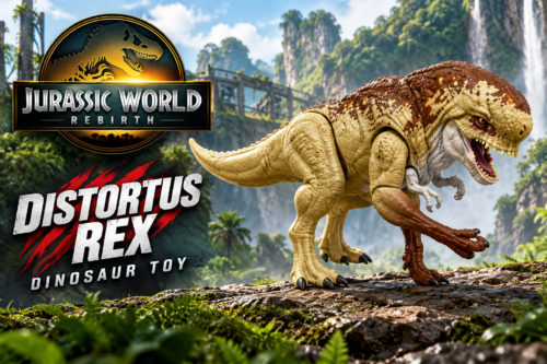 Jurassic World Rebirth Distortus Rex Dinosaur Toy-AUTO WIN 25/10