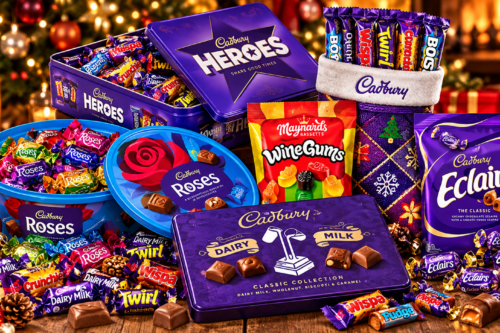 CADBURY CHRISTMAS LUXURY CHOCOLATE HAMPER AUTOWIN 19/10