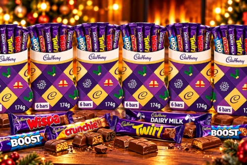 CADBURY DAIRY MILK CHRISTMAS STOCKING SELECTION BOX 174G (BUNDLE OF 2x6) AUTO-WIN 17/10