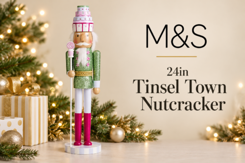 M&S 24in Tinsel Town Nutcracker-AUTO WIN 03/11