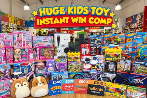 HUGE KIDS TOY INSTANT WIN COMP! MAIN JACKPOT £1000 VOUCHER AUTO WIN 11/10