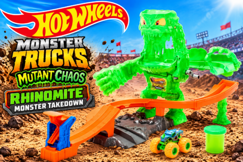 Hot Wheels Hot Wheels Monster Truck Mutant Chaos Rhinomite Monster Takedown-AUTO WIN 31/10