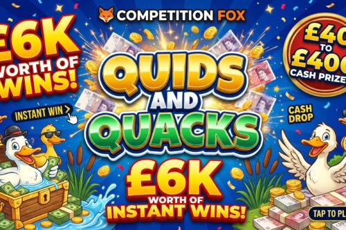 QUICKS & QUACKS - END JACKPOT £300 - 20/10