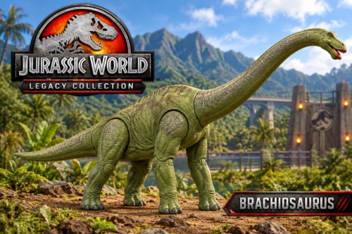 Jurassic World Legacy Collection Brachiosaurus Dinosaur Figure-AUTO WIN 14/10
