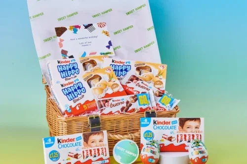 LARGE KINDER BUENO CHOCOLATE HAMPER AUTO-WIN 13/10