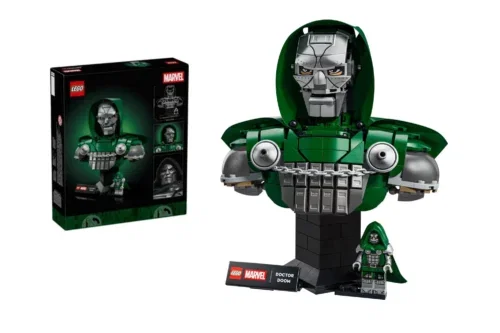 LEGO MARVEL #76345 DOCTOR DOOM BUST-AUTO WIN 23/10
