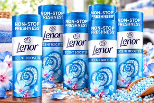 Lenor Laundry Perfume In-Wash Scent Booster, 6Pack x 155g, Spring Awakening | Spring Awakening, Non-Stop Freshness for Up to 12 Weeks AUTO-WIN 20/10