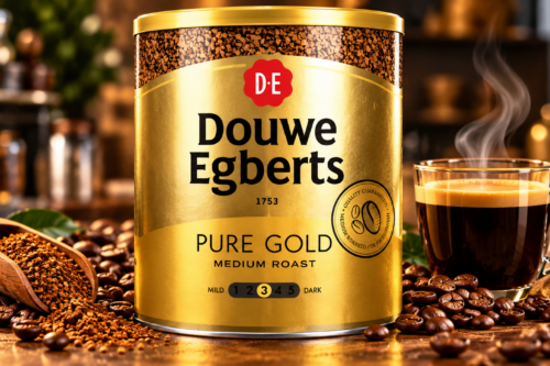 Douwe Egberts Pure Gold Instant Coffee - 1 x 750g Tin