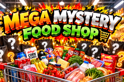 MEGA MYSTERY FOOD SHOP – WIN THE LOT! AUTO-WIN 21/10