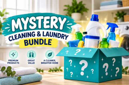 Mystery Cleaning and Laundry Bundle-AUTO WIN 07/10