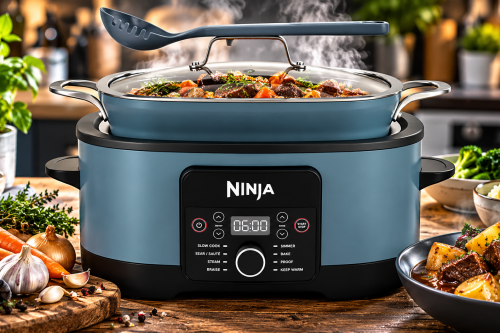 Ninja Ninja Foodi Possible 8-in-1 Slow Cooker, Blue AUTO-WIN 27/10