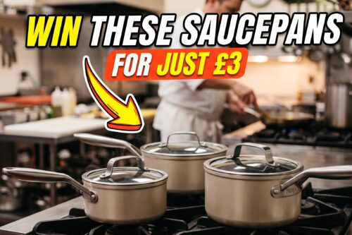 Ninja Ceramic Pro 3 Piece Aluminium Sauce Pan Set - Stone- 11/10