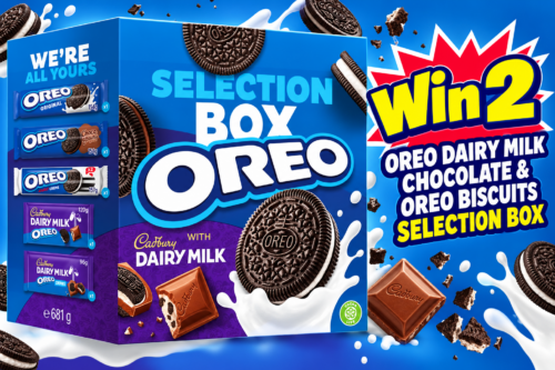 2 Oreo Dairy Milk Chocolate & Oreo Biscuits Selecetion Box-AUTO WIN 07/10