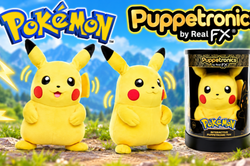 POKEMON Pikachu Puppetronic by RealFX Interactive Toy-AUTO WIN 25/10