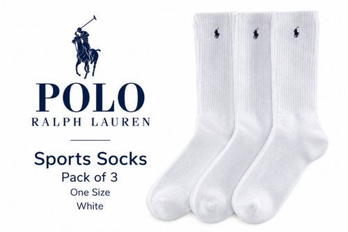 Polo Ralph Lauren Sports Socks, Pack of 3, One Size-AUTO WIN 28/10