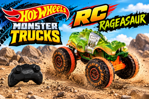 Monster Trucks RC Rageasaur, Battery-Powered Toy Car-AUTO WIN 21/10