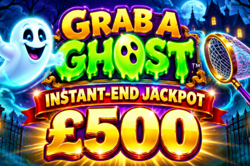 GRAB A GHOST INSTANT- END JACKPOT £500-AUTO WIN 12/10