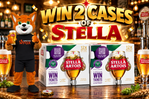 2 X Stella Artois-AUTO WIN 10/10