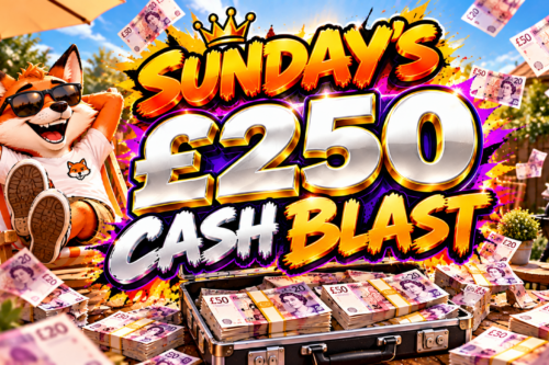 💥💷 SUNDAY'S £250 CASH BLAST 18/10💷💥