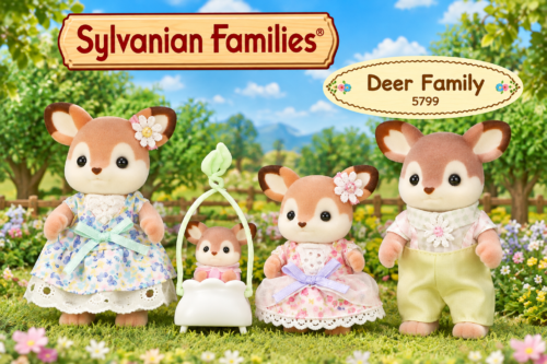 Sylvanian Families Deer Family Set-AUTO WIN 20/10