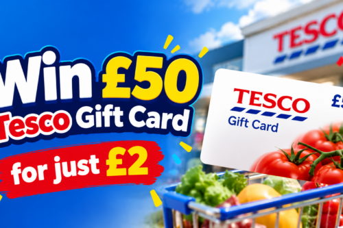 Win £50 Tesco Gift Card -AUTO WIN 06/10