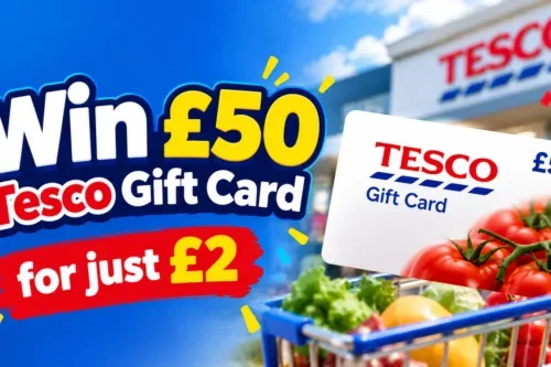 WIN £50 TESCO GIFT CARD -AUTO WIN 11/10