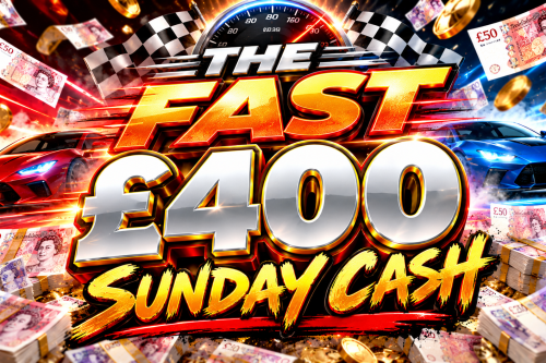 The Fast £400 Sunday Cash AUTO-WIN 01/11