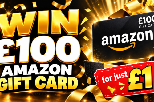 WIN £100 AMAZON GIFT CARD-AUTO WIN 17/10