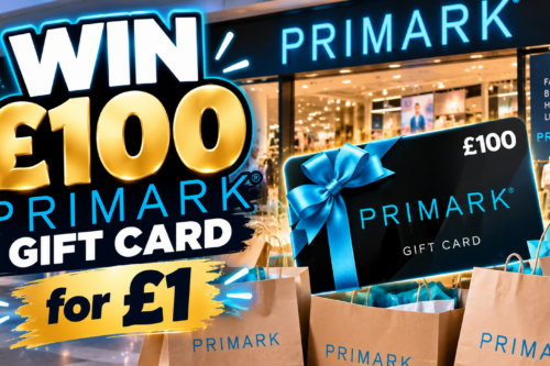 WIN £100 PRIMARK GIFT CARD -AUTO WIN 17/10