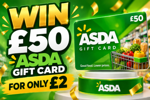WIN £50 ASDA GIFT CARD -AUTO WIN 13/10