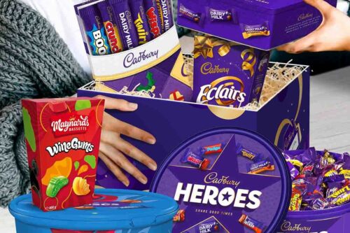 CADBURY CHRISTMAS LUXURY CHOCOLATE HAMPER AUTOWIN 11/10