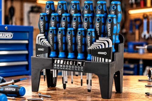 DRAPER 44 PIECE PRECISION SCREWDRIVER HEX KEY AND BIT SET | -AUTO WIN 13/10