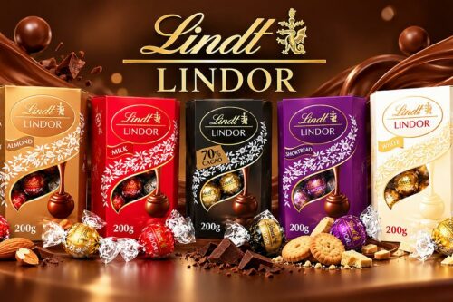 Lindt LINDOR Chocolate Box Selection 5x200g-AUTO WIN 15/10