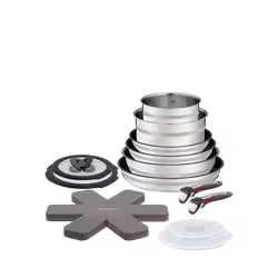 Jamie Oliver by Tefal Ingenio Stainless Steel Pans, Lids & Utensils Set, 18 Piece- AUTO WIN 30/11